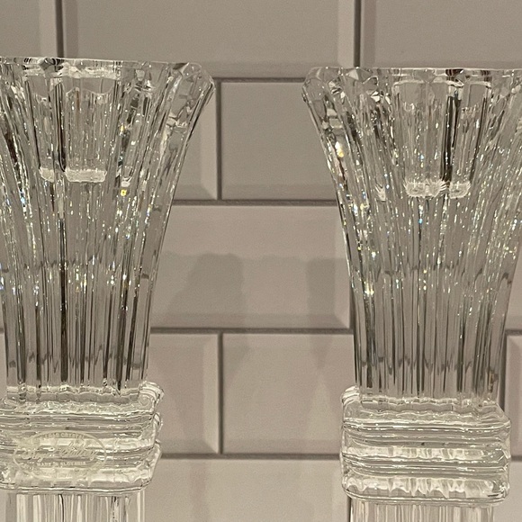 Royal Gallery Of Crystal Candle Holder Set - Picture 2 of 6